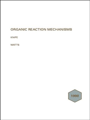 cover image of Organic Reaction Mechanisms, 1998